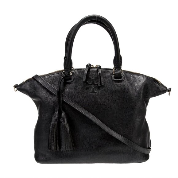 Tory Burch McGraw slouchy leather satchel - Picture 14 of 16